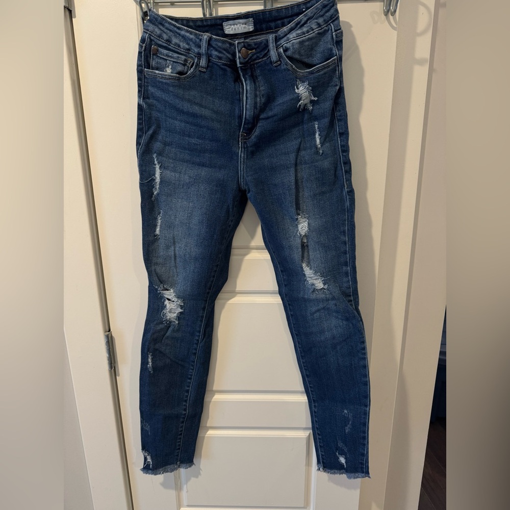 Raw Edge Jeans